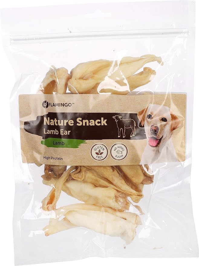 Bastoncini per cani – Orecchie di pecora – 200g – senza glutine – snack naturale e digeribile