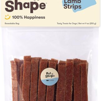 Pet 'n Shape 100% naturale agnello a scatti naturale cane trattamento, 255,1 g