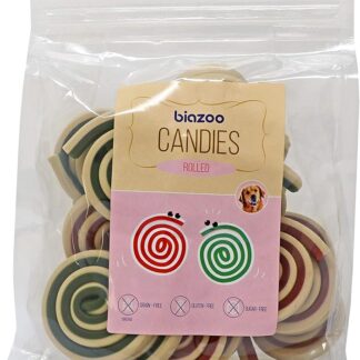 biozoo Snacks chuches per cani ciambelle arrotolate 506 g 22 pezzi