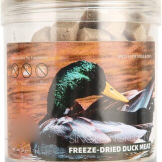 Leckerlis für Hunde und Katzen,komplettes Trockenfutter für Hunde, gefriergetrocknete Ente für Haustiere, Reich an Proteinen, nahrhaft, Leicht verdaulich, gefriergetrocknetes Fleischfutter für Katzen