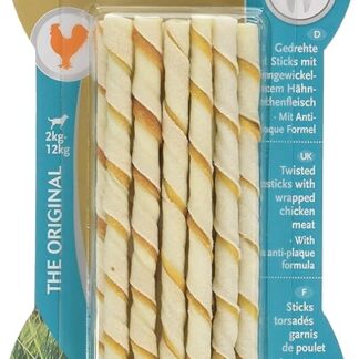 8in1 Delights Pro Dental Twisted Sticks - Confezione da 10 spuntini sani per la cura dei denti, 55 g