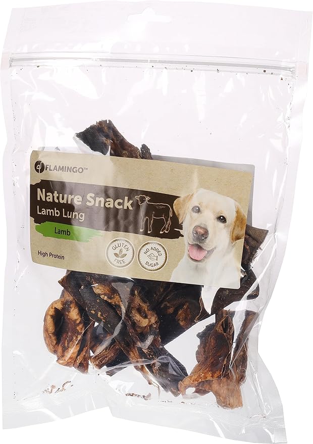 Bastoncini per cani – Polmoni di pecora – 200g – senza glutine – naturali, leggeri e salutari