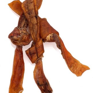 Testina secca per cuoio capelluto bovino, ca. 20 cm, per cani, 25 pezzi di produzione tedesca, articolo da masticare per grandi e piccini