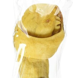 Croci King Bone - Ossa annodate al pollo, Snack premio masticativo per cani in pelle bovina naturale, dental stick per la pulizia dei denti, 15 cm - 60 g