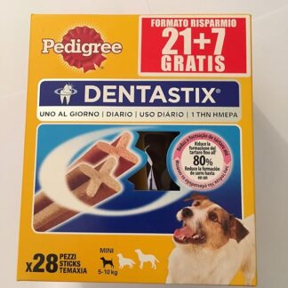 DENTASTIX Multipack 21 + 7 gratis (Taglia MINI 5-10 kg)