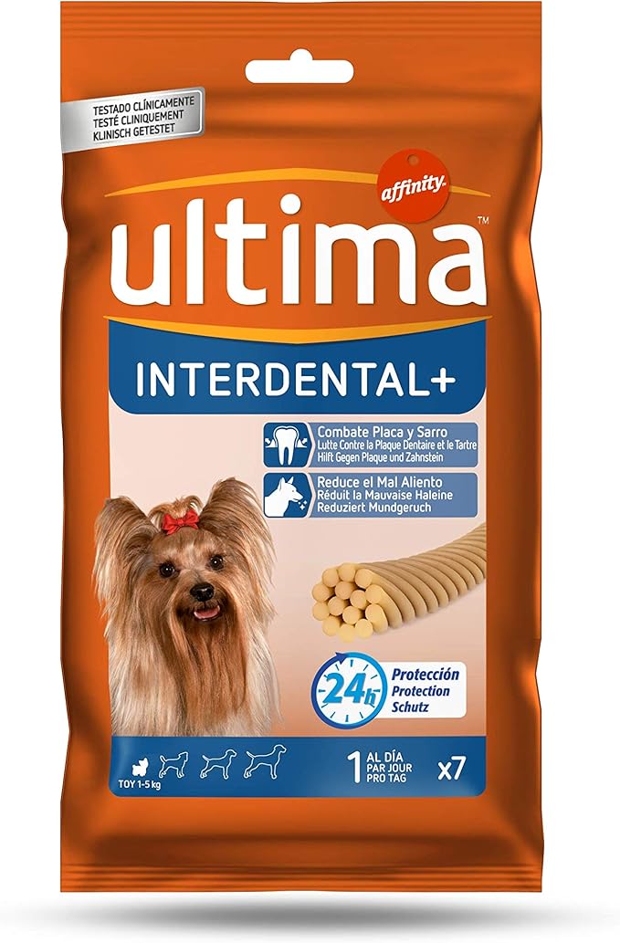Ultima 1571260031 – Snack per Cane Interdental Toy 70 gr