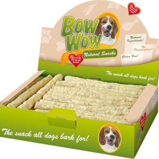 Bow Wow Natural - Bastoncino alla trippa per cani (confezione da 50) (50 x 28g) (Multicolore)