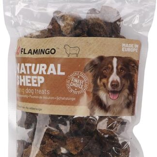 Bastoncini per cani – Snack Nature Polmone di pecora a cubetti – 150g – senza glutine – senza zuccheri aggiunti – naturale