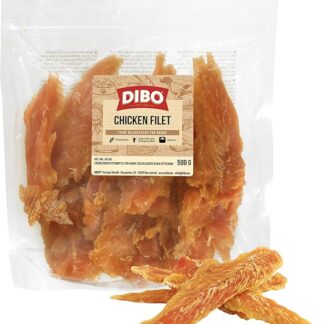 DIBO Filetto di pollo da 500 g – il delizioso snack da masticare per cani