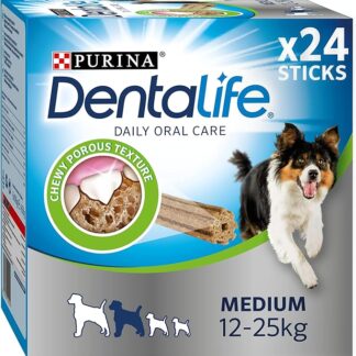 Dentalife - Masticatore per cani, misura media, 8 x 69 g