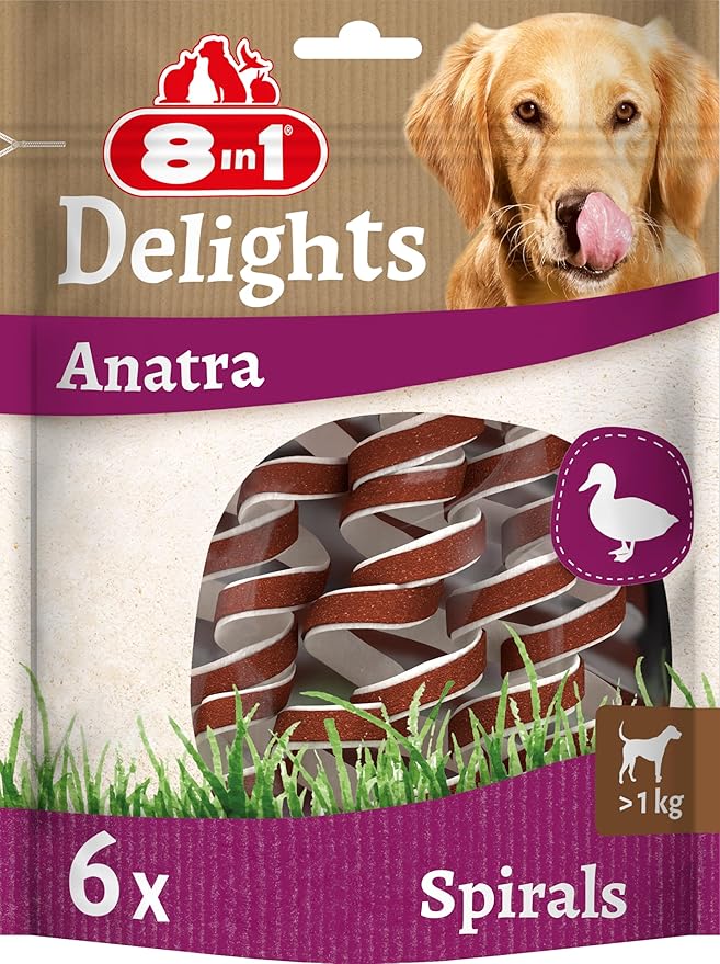 8in1 Delights Spirali all'anatra