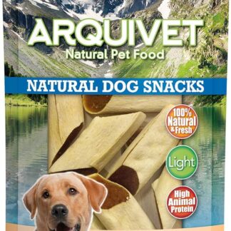 ARQUIVET Maccheroni di pollo - 100 gr - Snack 100% naturali per cani - prelibatezze per cani - Prodotto leggero - Molto ricco di sostanze nutritive