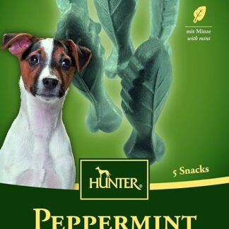 HUNTER Spuntino per Cani alla Menta Peperita, con Proprietà Curative per i Denti, S