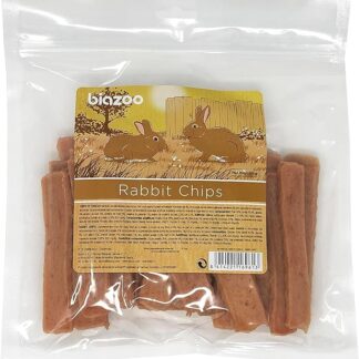 Biazoo - Chips di coniglio 500 g. Snack per cani adatto a tutte le razze e dimensioni.