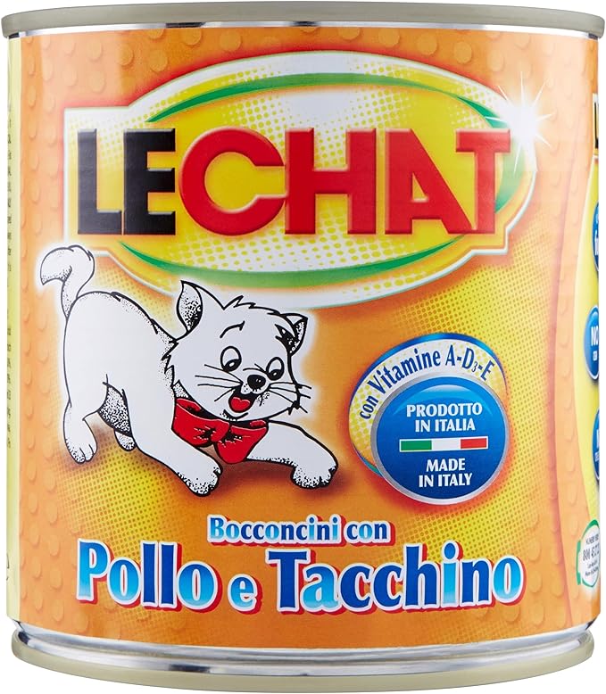 Lechat Bocconcini 720 Gr Pollo E Tacchino Monge