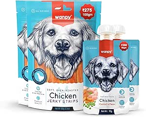 Snack per cani HAO`S HOLDINGS, INC. Cane WANDY Cane 100G Strisce di Pollo Strips di Pollo