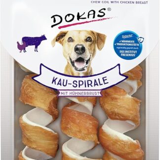 Dokas - Snack da masticare per cani, senza cereali, ideale come snack da dare tra i pasti