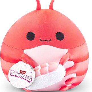 Snackles, peluche Serie 1 non da 20 cm di ZURU, peluche con accessorio snack (RACHEL)