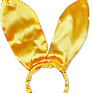 Rhode Island Novelty 9.5 Yellow Satin Bunny Rabbit Ears