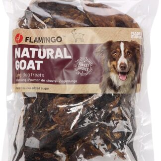 Bastoncini per cani – Snack Nature Polmone di capra – 150g – senza glutine – senza zuccheri aggiunti – naturale