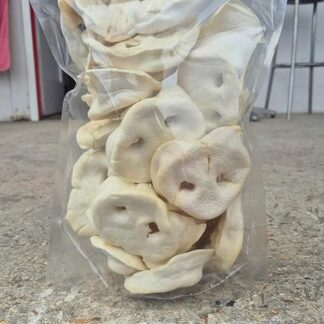 Naso di maiale bianco essiccato per cani, confezione da 20 prelibatezze naturali al 100% proteiche, ricompensa sana, masticazione a lunga durata, igiene dentale, vitalità e benessere - France