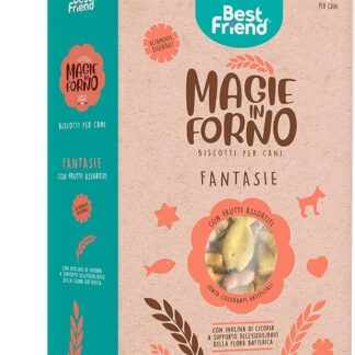 Best Friend - Biscotti Per Cani Magie in Forno. Snack per Cani Naturali, Altamente Digeribili e Senza Coloranti Artificiali | Frutti Assortiti, 1 kg