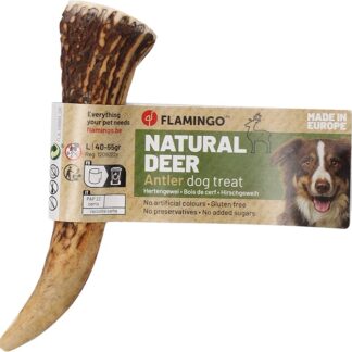 bastoncini per cani – Snack Nature Corna di Cervo Easy – Taglia L – 55g – corna segate – accesso facilitato al midollo – dall’Europa