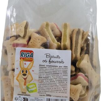 Riga - Biscotti vegetariani a basso contenuto di grassi, 500 g