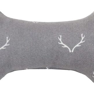 Rosewood Wolf & Tiger Antler Hygge Comfort Bone Grey - 25 x 13 x 5 cm