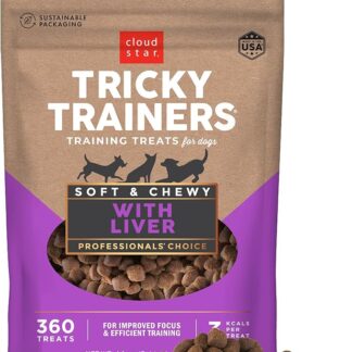 Cloud Star Chewy Tricky Sneaker, fegato Flavor, 396,9 Gram Pouch