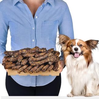 Colli d'anatra per cani, 1 kg (circa 25 – 30 pezzi) | spuntino essiccato | 100% naturale e senza additivi | articoli da masticare di qualità dalla Germania