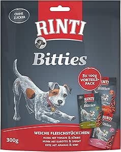 RINTI Extra Bitties Multipack 3 x 100 g (confezione da 4)