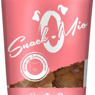 Snackomio Venandi Animal Croccanti Orecchie Di Maiale - Mastica Premium Per Cani, 10 Pezzi - 200 g