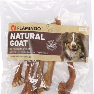 bastoncini per cani – Snack Nature Tendine di Giugulare – 15 cm – 100g – snack naturale per cani – senza glutine – senza zuccheri aggiunti – dall’Europa