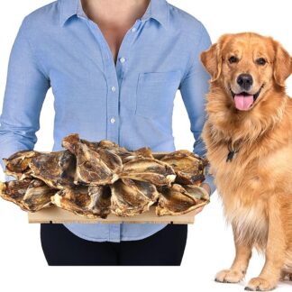 Ossa a spalla di maiale per cani, 10 pezzi (2,5 kg), misura naturale e integratore alimentare, 100% maiale, senza additivi