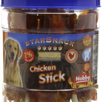 Nobby STARSNACK Barbecue Chicken Stick, 1 barattolo (450 g)