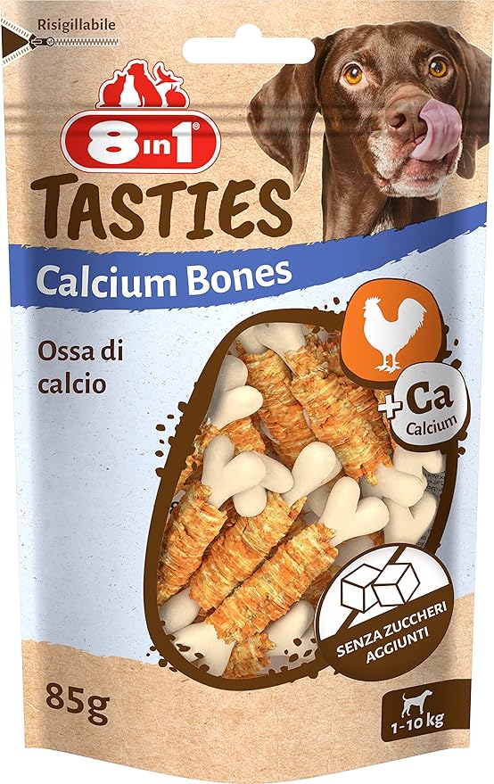 8in1 Tasties Calcium Bones 85g