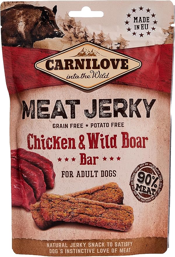 Carnilove - Pollo a scatti con barretta di cinghiale, 100 g