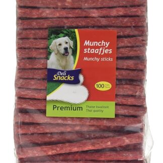 DeliSnacks Bastoncini Thai Munchy, 9/10 mm, 100 pezzi, rosso