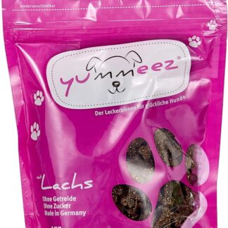 Yummeez Zucchero per cani senza cereali come piccole ossa con alto contenuto di carne, per allenamento o ricompense, 175 g (confezione da 1)