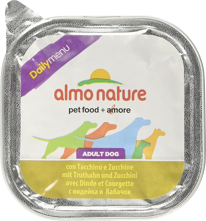 Almo Cane Daily Tacchino E Zucchine Gr 300