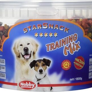 Nobby Star Snack Training Mix - Barattolo di caramelle per cani