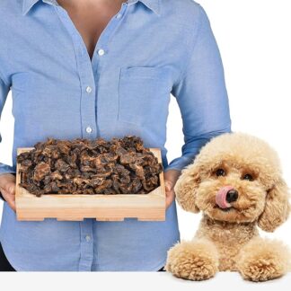 Spuntini per cani allo stomaco di pollo, 1 kg (circa 198 – 203 pezzi), naturali e asciugati all'aria, senza cereali e senza glutine, misura masticabile a lunga durata, monoproteine