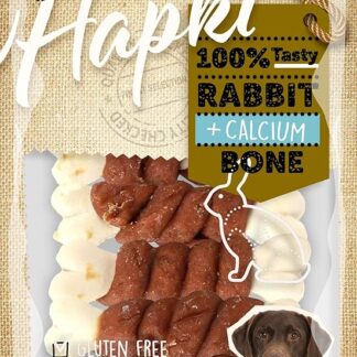 Flamingo HAPKI Osso di Calcio con Coniglio 85GR