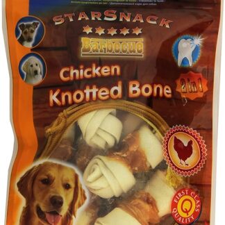 Nobby Snack Cane Pollo Osso Annodato Rivestito 113g