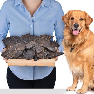 Spuntini per cani a fegato di manzo, 1 kg (circa 12 – 16 pezzi), naturali e asciugati all'aria, senza cereali e senza glutine, ricchi di proteine, mangime unico per tutti i cani