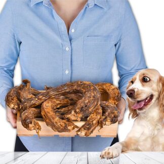Colli di tacchino essiccati per cani, 1 kg (circa 6 – 10 pezzi) | spuntino essiccato | 100% naturale e senza additivi | articoli da masticare di qualità dalla Germania