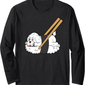 Sushi Bichon à Poil Frisé Cane Maglia a Manica