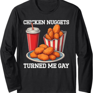 Pepite Di Pollo Mi Ha Trasformato Gay Maglia a Manica