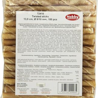 Nobby, Bastoncini per Cani, ruotati e pressati